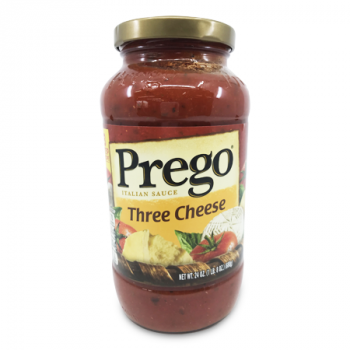 PREGO ITALIAN SAUCE THREE CHEESE 396 G 