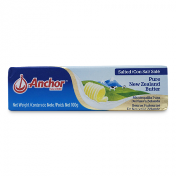 ANCHOR PURE NEW ZEALAND BUTTER SALTED 100 G 