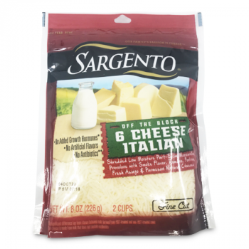 SARGENTO 6 CHEESE ITALIAN 226 G 