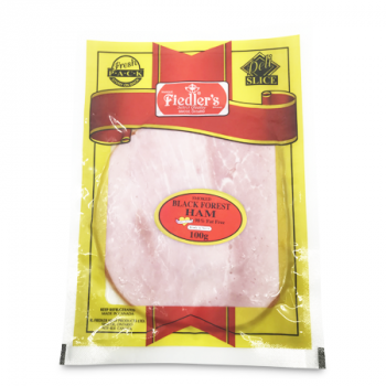 FIEDLER'S SMOKED BLACK FOREST HAM 98% FAT FREE 100 G 