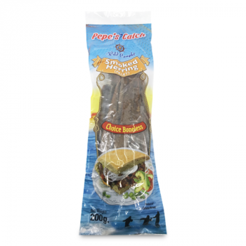 PEPE'S CATCH WILD CAUGHT SMOKED HERRING (FILLET) 200 G 