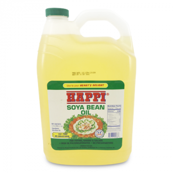 HAPPI SOYA BEAN OIL 3.78L (1GAL)