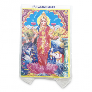 THE LITTLE STORE LAKSHMI WHITE PRINTED FLAG 