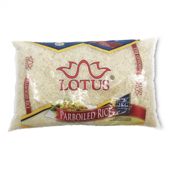 LOTUS PARBOILED RICE 2KG