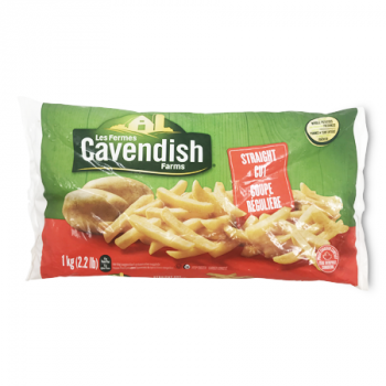 CAVENDISH STRAIGHT CUT FRIES 1KG