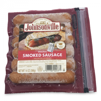 JOHNSONVILLE SMOKED SAUSAGE 396G