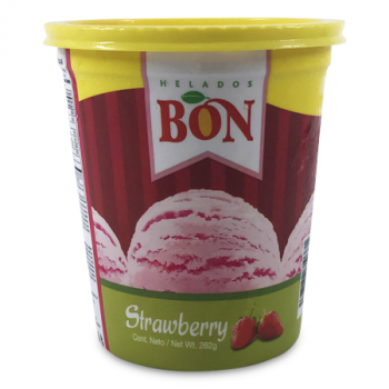 BON STRAWBERRY ICE CREAM 262G