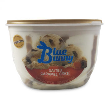 BLUE BUNNY SALTED CARAMEL CRAZE ICE CREAM 1.36L