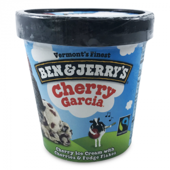 BEN & JERRY CHERRY GARCIA ICE CREAM 473ML