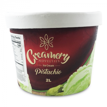 CREAMERY NOVELTIES PISTASHIO ICE CREAM 2L