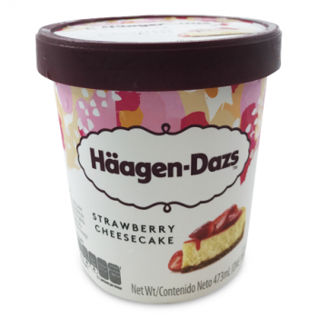 HAAGEN DAZS STRAWBERRY CHEESECAKE ICE CREAM 473ML