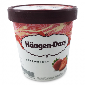 HAAGEN DAZS STRAWBERRY ICE CREAM 473ML