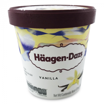 HAAGEN DAZS VANILLA ICE CREAM  473ML