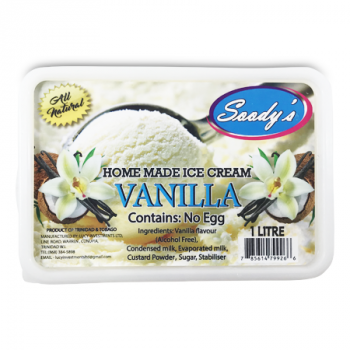 SOODY'S VANILLA ICE CREAM 1L