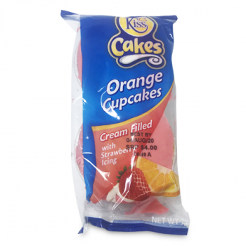 KISS ORANGE ICED CAKES 70G