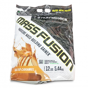 NUTRABOLICS MASS FUSION SALTED CARAMEL 12LBS 