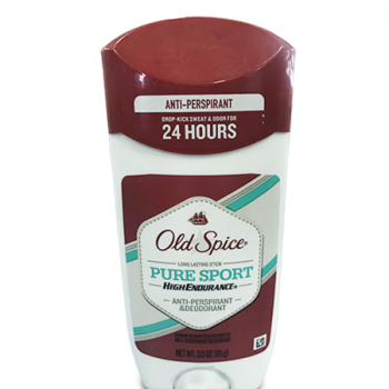 OLD SPICE PURE SPORT ANTI-PERSPIRANT DEODORANT 3.0OZ 