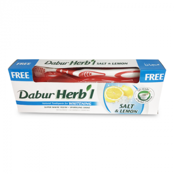 DABUR HERB SALT & LEMON TOOTHPASTE 150G