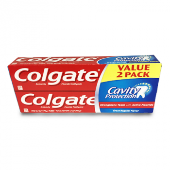 COLGATE CAVITY PROTECTION VALUE PACK 2PK 340G