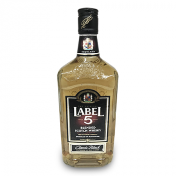 LABEL 5 BLENDED SCOTCH WHISKY 750ML