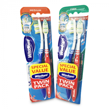 WISDOM EXTRA CLEAN TWIN PACK 2PK