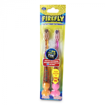 FIREFLY LIGHT UP TOOTHBRUSH 2PK