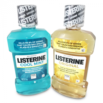 LISTERINE COOL MINT MOUTH WASH 1.0L