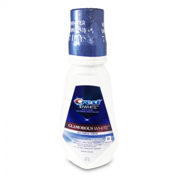 CREST 3D WHITE GLAMOROUS WHITE MOUTH WASH 473ML