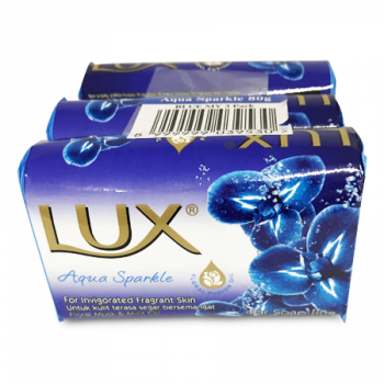 LUX AQUA SPARKLE SOAP 3X125G