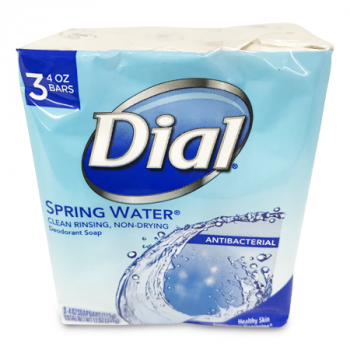 DIAL SPRING WATER SOAP 3PK