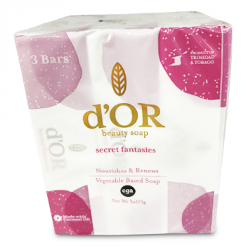 D'OR SECRET FANTASIES SOAP 3BARS 