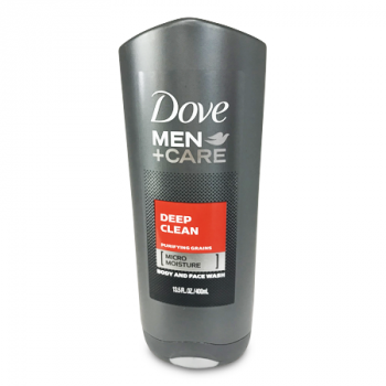 DOVE DEEP CLEAN BODY WASH 400ML