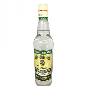 WRAY & NEPHEW WHITE OVERPROOF RUM 750ML