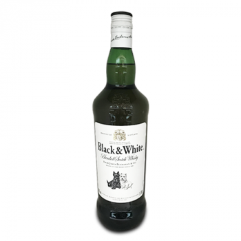 BLACK & WHITE SCOTCH WHISKY 1L