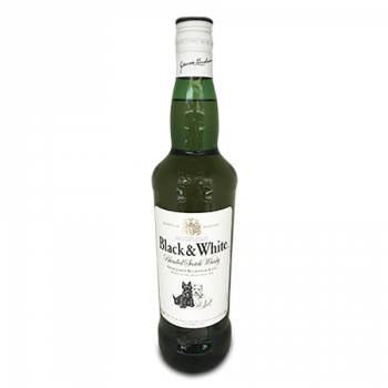 BLACK & WHITE SCOTCH WHISKY 750ML 