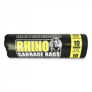 RHINO GARBAGE BAGS JUMBO 10'S