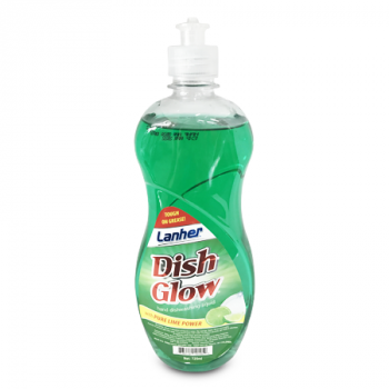 LANHER DISH GLOW GREEN LIME 725ML