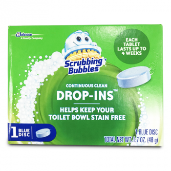 SCRUBBING BUBBLES DROP-INS TOILET BOWL CLEANER 48G