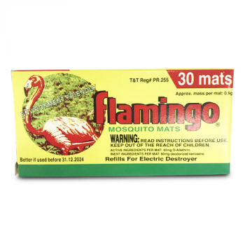 FLAMINGO MOSQUITO MATS 30'S