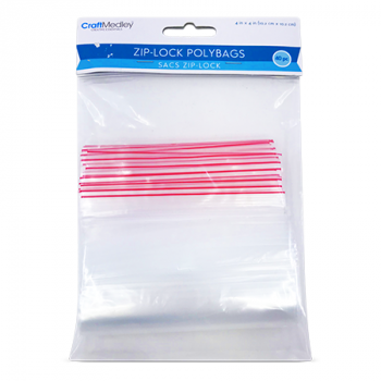 ZIP-LOCK POLYBAGS 40PCS 