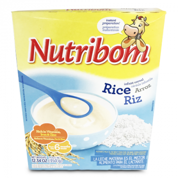 NUTRIBON RICE CEREAL 350G