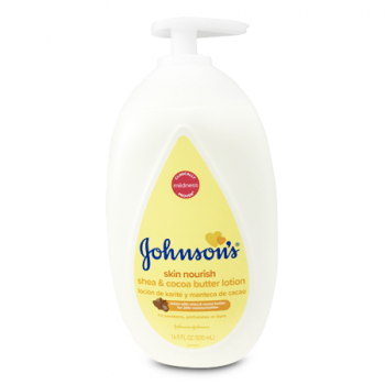 JOHNSON'S SKIN NOURISH SHEA & COCOA BUTTER LOTION 500ML