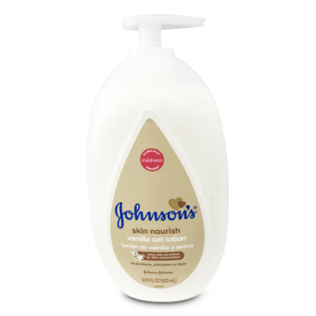 JOHNSON'S SKIN NOURISH VANILLA OAT LOTION 500ML