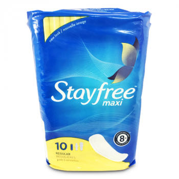 STAYFREE MAXI REG 10'S