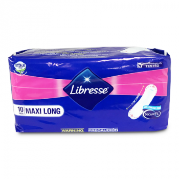 LIBRESSE MAXI PADS 10'S