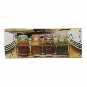 SPICE UP MINI JAR W/CADDY 5PCS 