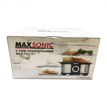 MAXSONIC 12L FOOD STEAMER MAX-FS1151