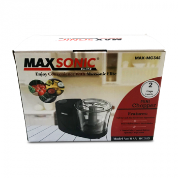 MAXSONIC MINI CHOPPER 2CUPS MAX-MC345