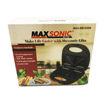 MAXSONIC SANDWICH MAKER MAX-SM1005B