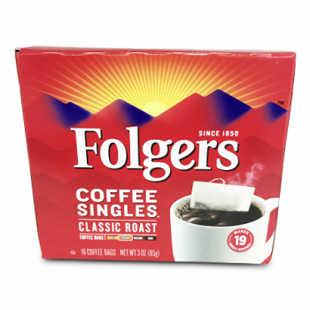 FOLGERS COFFEE SINGLES 19X85G